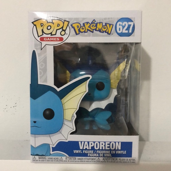 Vaporeon Funko Pop, # 627 box unopened